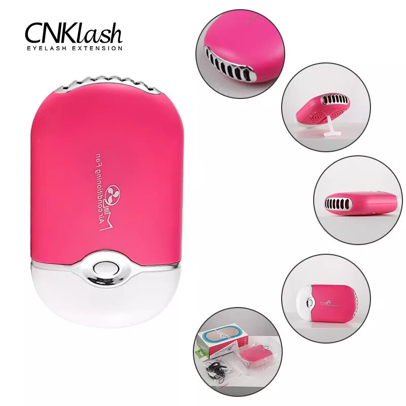 Eyelash Extension Guide - USB Mini kirpik Fan aşılama kirpik
