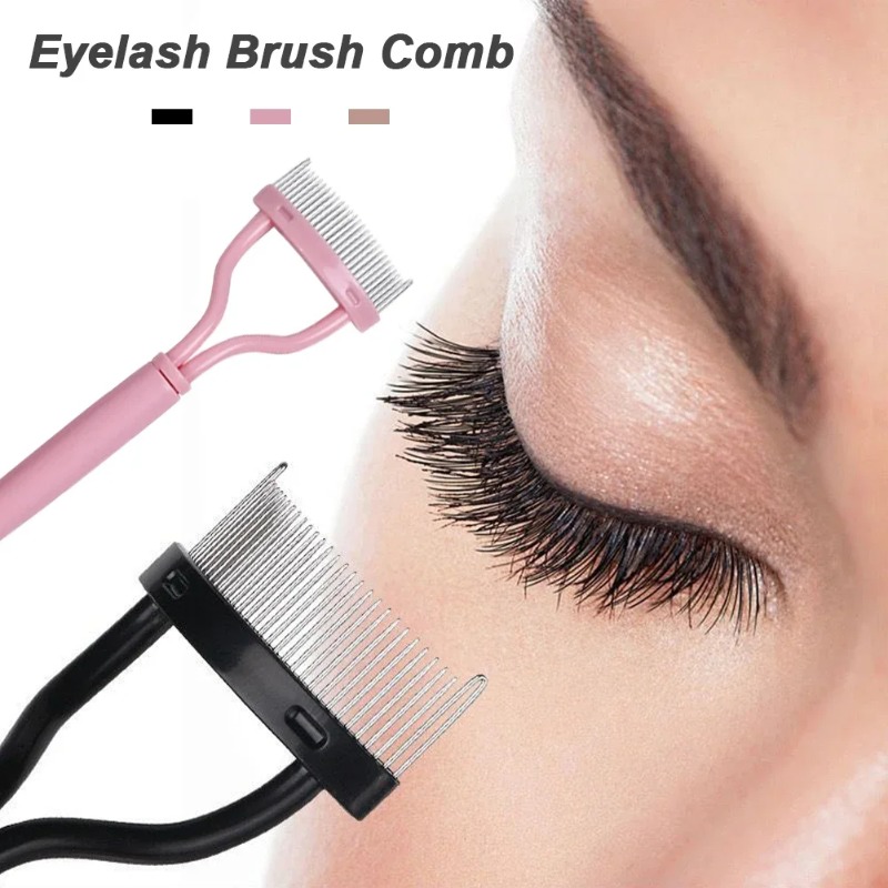 Eyelash Extension Guide - 1/2 adet kirpik şekillendirici kirpik tarağı