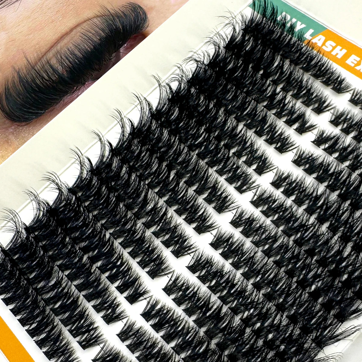 Eyelash Extension Volume Cat Eye - AMSDCN 80D Kabarık Kirpik Demetleri Kalın