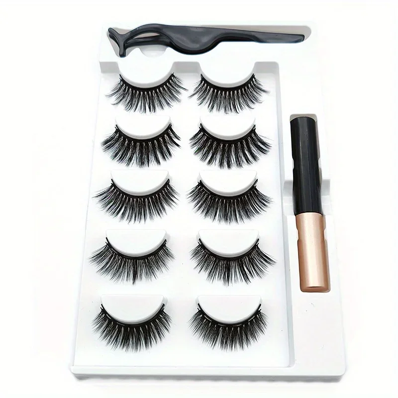 5Pairs Magnete Kirpik Seti Man - Eyelash Extension Uv Glue incelemesi ve fiyatı