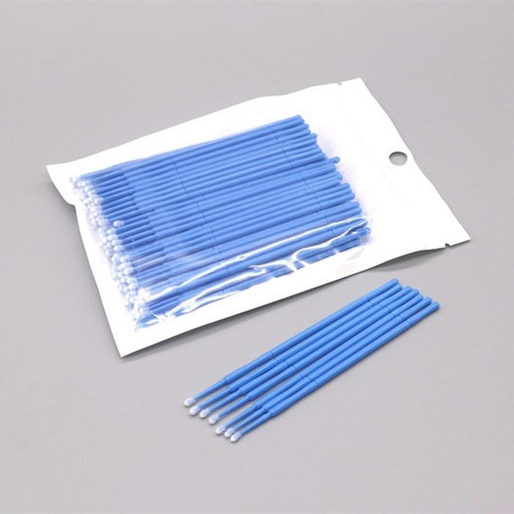 100 adet/grup Mikro Fırçalar M - Eyelash Extension Uv Glue incelemesi ve fiyatı