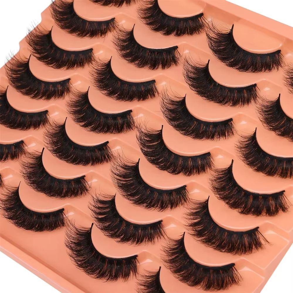 14 Çift Doğal Görünümlü Suni V - Eyelash Extension Volume Cat Eye incelemesi ve fiyatı