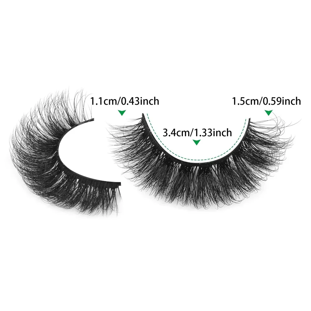 14 Çift Doğal Görünümlü Suni V - Eyelash Extension Volume Cat Eye incelemesi ve fiyatı