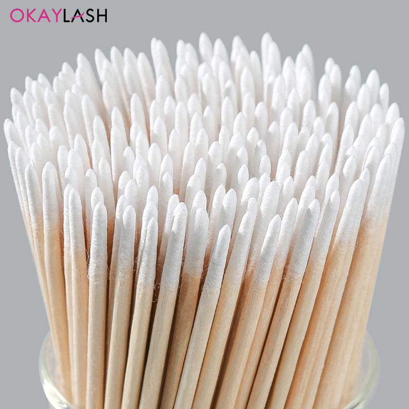 300/100 adet doğal ahşap tek k - Eyelash Extension Glue Remover incelemesi ve fiyatı