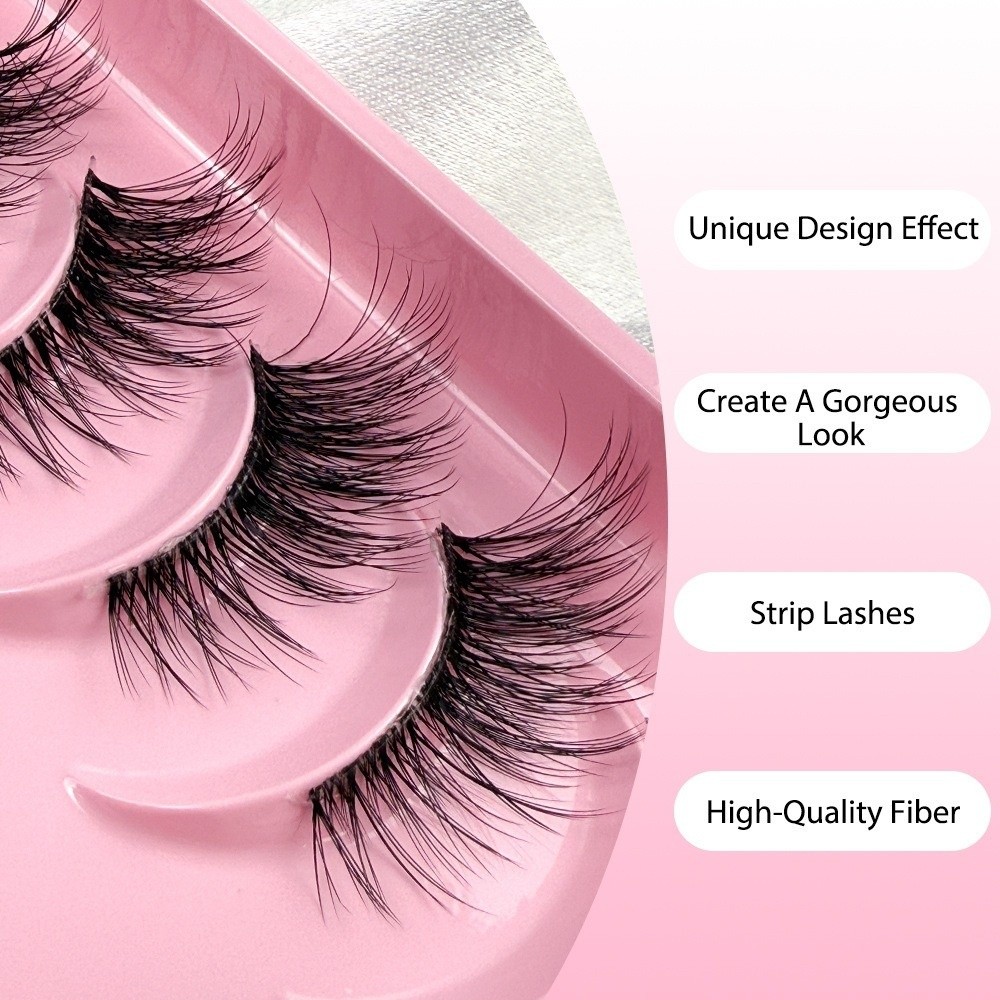 10 Çift Yeniden Kullanılabilir - Eyelash Extension Volume Cat Eye incelemesi ve fiyatı