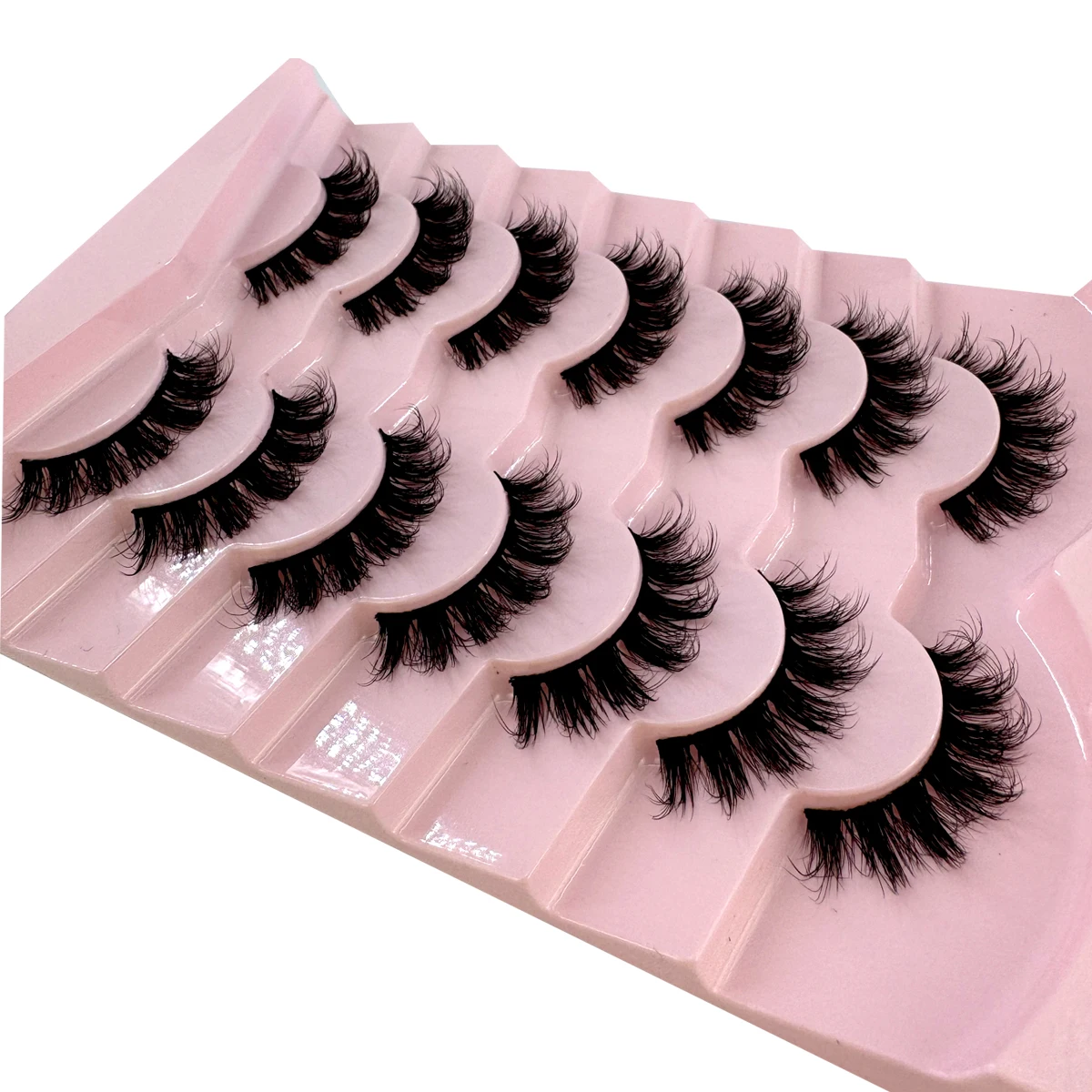 AMSDCN 7 Çift Kabarık Kedi Göz - Eyelash Extension Volume Cat Eye incelemesi ve fiyatı