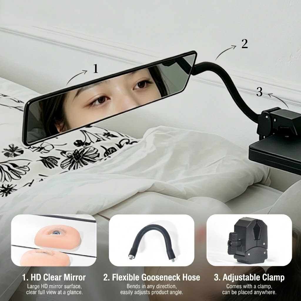 Yeni Kirpik Uzatma Aynası Ayar - Eyelash Extension Guide incelemesi ve fiyatı