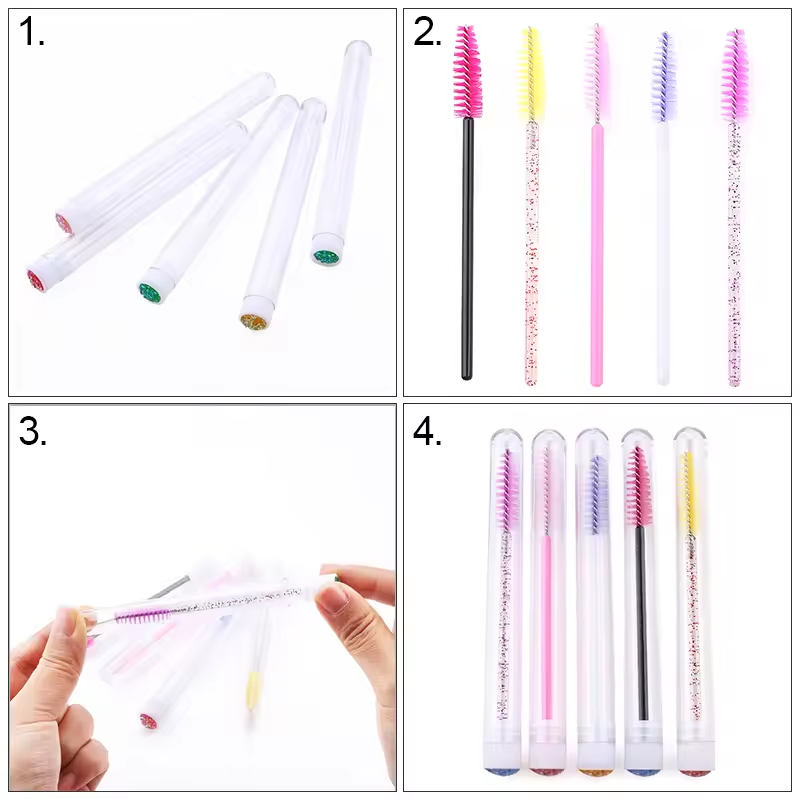 Kirpik Fırçası Tüpü Kaş Fırçal - Eyelash Extension Guide incelemesi ve fiyatı