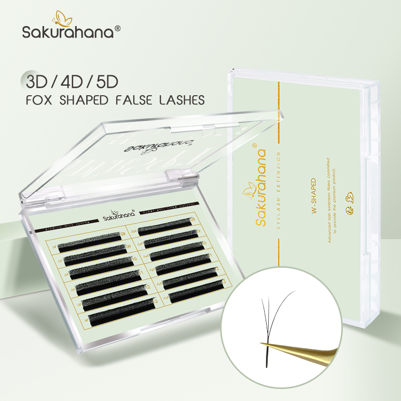 SAKURAHANA Fox 3D 4D 5D Şekill - Eyelash Extension Volume Cat Eye incelemesi ve fiyatı