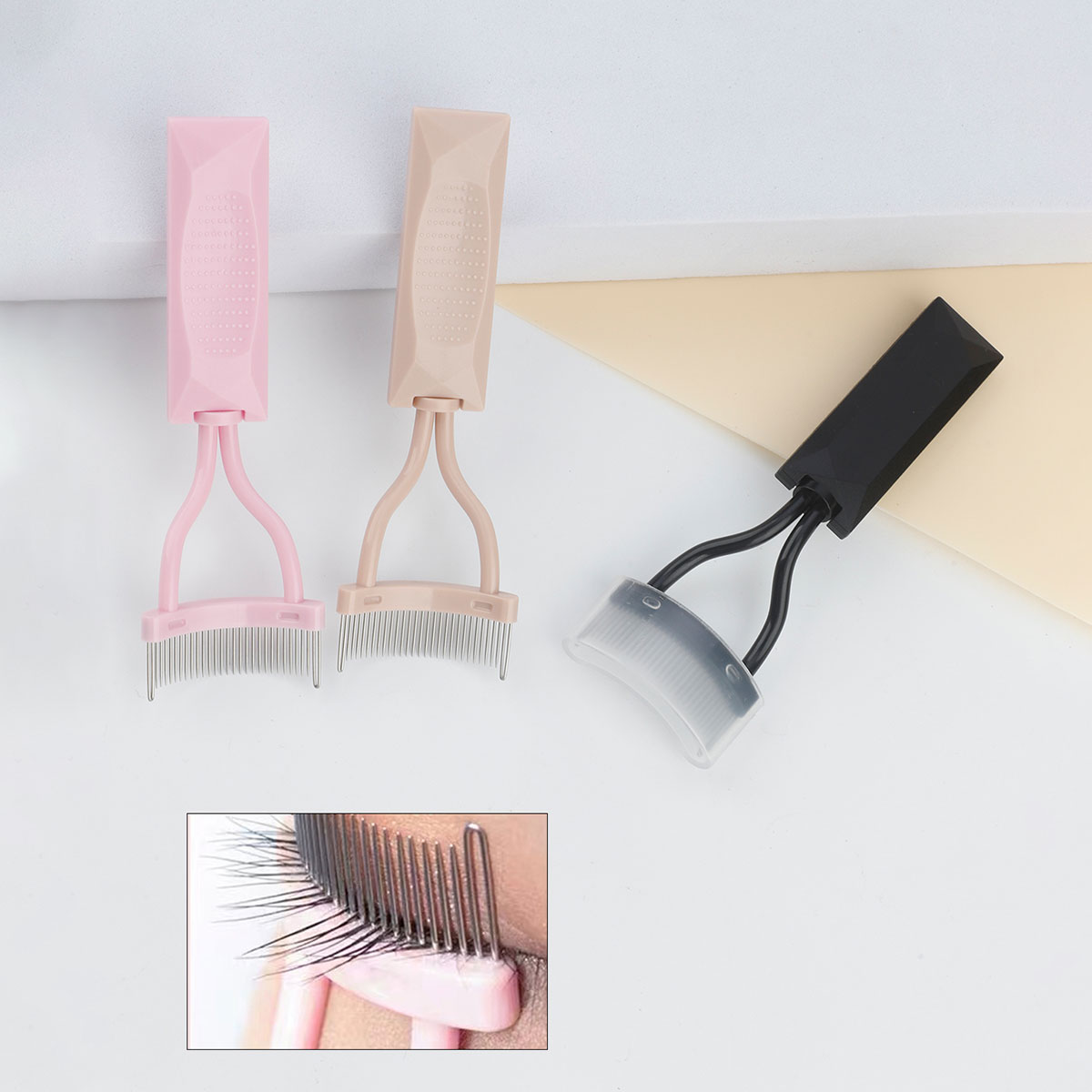 1 adet Kavisli Ultra İnce Çeli - Eyelash Extension Guide incelemesi ve fiyatı