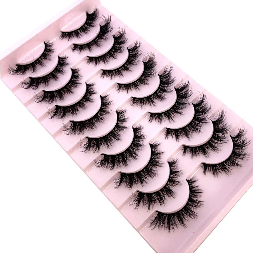 AMSDCN 9 Çift Vizon Kirpikler  - Eyelash Extension Volume Cat Eye incelemesi ve fiyatı