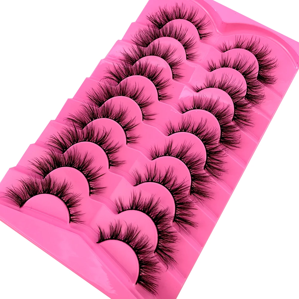 AMSDCN 9 Çift Vizon Kirpikler  - Eyelash Extension Volume Cat Eye incelemesi ve fiyatı