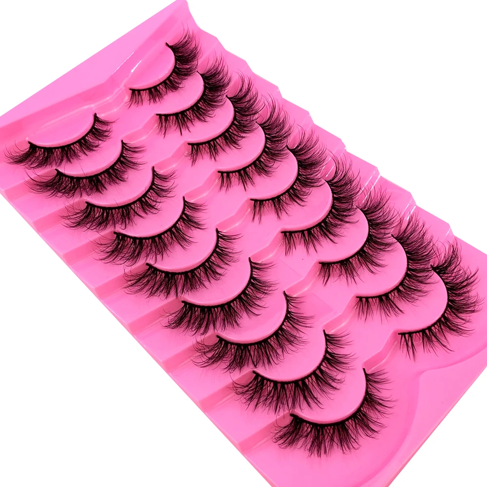 AMSDCN 9 Çift Vizon Kirpikler  - Eyelash Extension Volume Cat Eye incelemesi ve fiyatı